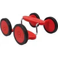 Small Foot Pedal-Roller „Rotini“ bunt