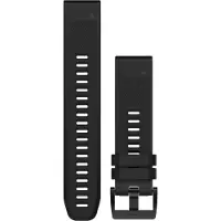 Garmin QuickFit, Band, Smartwatch, Schwarz, , Approach S60 Approach S62 Approach S62 Bundle D2 Delta fēnix 5 fēnix 5 Plus fēnix 6 fēnix 6 -..., Leder
