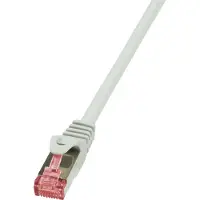 Logilink CQ2102S, 15 m, Cat6, S/FTP (S-STP), RJ-45, RJ-45, Grau