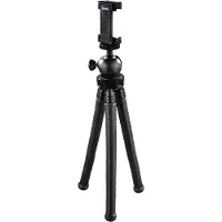 Hama Stativ FlexPro für Smartphone, GoPro und Fotokameras, 27 cm schwarz