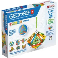 Geomag SuperColor Panels Recycled, Neodym-Magnet-Spielzeug, 5 Jahr(e), Mehrfarbig
