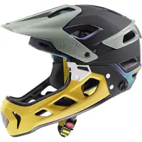 Uvex Jakkyl HDE 2.0 - MTB-Helm Forest / Mustard Mat 52-57 cm