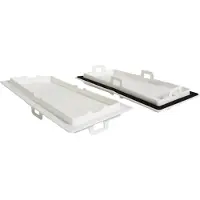 Hager FZ445S Verbindungssatz, univers, vertikal, für Schrank 5-feldrig T:160/205mm, QuickSet