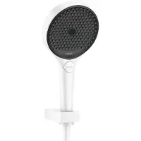 Hansgrohe Rainfinity Brausehalterset 130 3-jet mit Brauseschlauch 125 cm, 26852700, Farbe: weiss matt