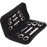 Ks Tools GEARplus Doppel-Ratschenringschlüssel-Satz,umschaltbar,6-tlg - 503.4580