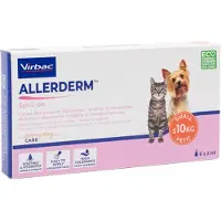 Virbac Allerderm Spot-on für kleiner Hund und Katze (bis 10 Kilogramm)