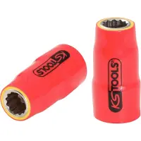 Ks Tools 3/8" Stecknuss mit Schutzisolierung - 117.1029