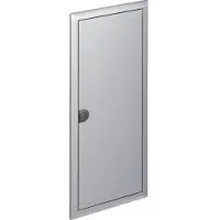 Hager VZ264N Blendrahmen, Volta, 4reih., Tür, Edelstahl
