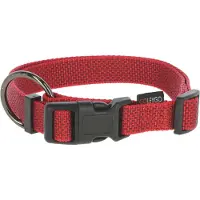 Kerbl GoLeyGom Set, Halsband + Bandleine mit Adapter 15mm x 29-45cm, 1cm x 1,4-2m, rot, S, max.15kg