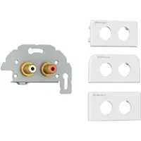 Kindermann 7456000410 2 x RCA Grau