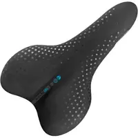 Selle San Marco Selle Trekking Gel Sattel Schwarz 188 mm Schwarz 188 mm