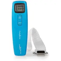 Nedis SCLU112BU Digital-Gepäck-Waage 50 kg Tara Funktion LCD Auto-Hold