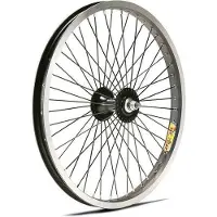 Gurpil Bmx-Vorderrad Nabe mit 36 Speichen Achse 9.5 aus Aluminium
