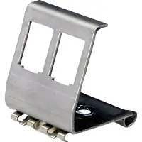 Digitus AN-25185, Metallisch, Metall, konventionell, Jede Marke, Keystone-Modul, ISO/IEC 11801 2nd Ed., EN 50173-1, EIA/TIA 568-C