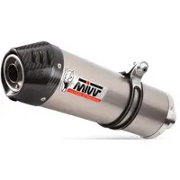 MIVV Oval Auspuffsystem mit EG-BE K/A 4-2 TI - GSX1300R 08-18