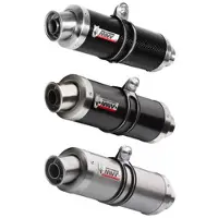 MIVV GP Auspuffsystem mit EG-BE S/O 2-1 BL - SV650 04-15