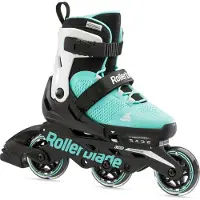 Rollerblade Microblade 3WD JR Aqua/White 33-36,5 Inline-Skates