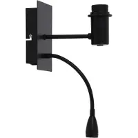 Light & Living - Wandlampe Regina - Schwarz - 20x11x35cm