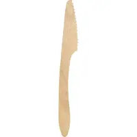 Multi Kniv 190 mm Dinner lux voksbehandlet Bionedbrydelig Tr?,10 pk x 100 stk/krt