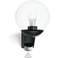 Steinel 005535 Sensor-Außenleuchte L 585 S, schwarz, 60 W, IP44 Mit Bewegungsmelder L 585 S schwarz 110026855