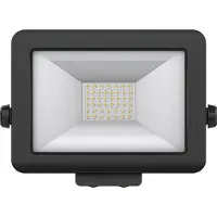 Theben 1020686 LED-Strahler für Wandmontage, 30 Watt, schwarz theLeda B30L BK