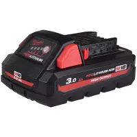 Milwaukee Akku High Output M18 OUTPUT 3,0-Ah-Akku M18HB3