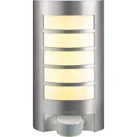 Steinel L 12, Wandbeleuchtung für den Außenbereich, Silber, Aluminium, IP44, II, IK03