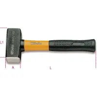 Beta Mazzetta mit 1500 g Gewicht und Fiberglasgriff, Modell 1380T