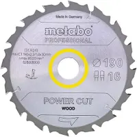 Metabo Sägeblatt power cut wood professional 160x2,2/1,4x20 WZ - 628071000