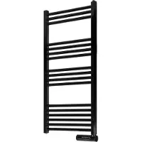 Eurom SANI-Towel 750 / 352542 Thermo-Transmitter, Wandgerät, 750 Watt, Thermostat, Timer, Badezimmernutzung, Handtuchhalter