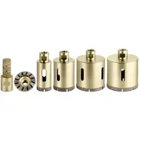 Metabo Fliesen-Diamantbohrkronen-Set Dry M 14 - 6 teiliges Set - 628320000