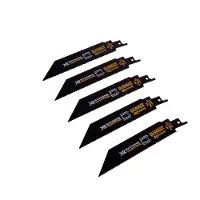DeWalt XR EXTREME Bi-Metall Säbelsägeblatt für Metall 5 Stück - DT99553-QZ