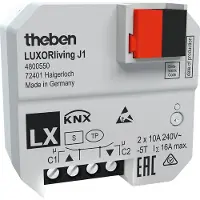 Theben LUXORliving J1 - UP-Jalousieaktor, Sonnenschutz-, Sichtschutz-Aktor