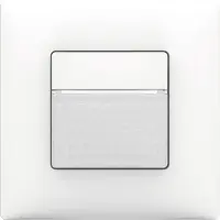 Theben 2069650 KNX-Bewegungsmelder Wandmontage UP, Erfassungsbereich 14 x 17 m, 1 x Licht, 1 x HKL theMura S180 KNX UP WH