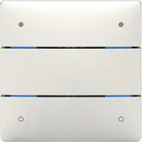 Theben 4800414 LUXORliving-Tastsensor mit 4 Tasten und 4 Status-LEDs, integrierter Temperatursensor LUXORliving iON4