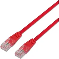 Aisens A135-0240, 3 m, Cat6, U/UTP (UTP), RJ-45, RJ-45, Rot