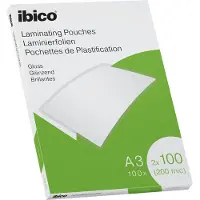 Ibico Gloss A3 100 Mic Laminierhüllen 100 Einheiten