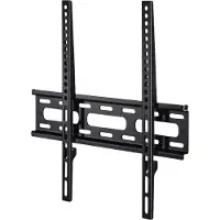 Hama TV-Wandhalterung "Wandhalterung (fix, 32" - 75", VESA 400x400)", schwarz, B:15,8cm H:3,7cm T:46,5cm, Gerätehalterungen, TV-Wandhalterung