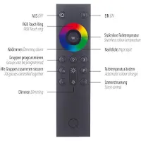 Q-SMART-HOME Paul Neuhaus Q-VITO LED-Stehleuchte, anthrazit