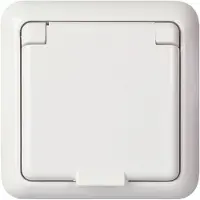 Schneider Electric UP-Steckdose IP44 reinweiß 225044