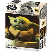 PRIME 3D The Mandalorian Grogu Im Kinderwagen Lentikular-puzzle 500 Stücke One Size