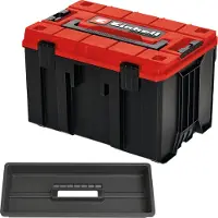 Einhell Systemkoffer E-Case M schwarz/rot