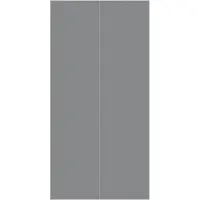 Super Merchant Pool-Bodentuch Hellgrau 500x250 cm Polyester Geotextil