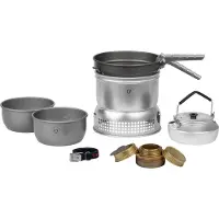 Trangia - 27-8 UL HA Sturmkocher - Spirituskocher Gr 860 g grau/ gold