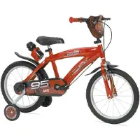 Disney CARS Rotes Kinderfahrrad von Huffy