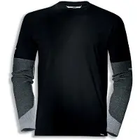 Uvex cut quatroflex T-Shirt schwarz schnittfest - L