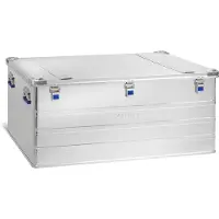 Alutec Transportbox INDUSTRY 425, Aluminium, 425 l, L 1192 x B 790 x H 514 mm, mit Stapelecken, stabiler Deckel