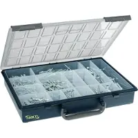 Raaco Assorter 55 4x8-15, Polypropylen (PP), Blau, 338 mm, 261 mm, 57 mm, 860 g