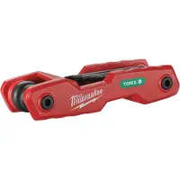 Milwaukee Klapp-Torxschlüssel-Set TX9, TX10, TX15, TX20, TX25, TX27, TX30, TX40 Klappschlüssel-Set TX