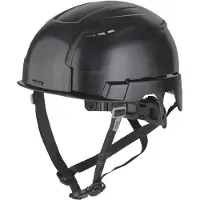 Milwaukee Industriekletterhelm schwarz, belüftet BOLT 200
